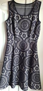 Gorgeous fitted mini LBD lace detail